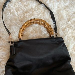 Authentic Gucci bamboo handle